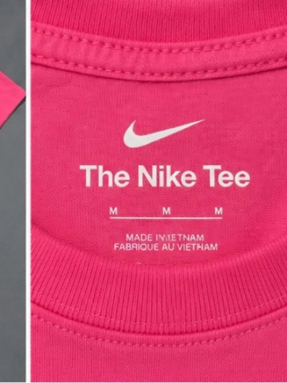 Nike Men’s ' Pink Graphic Logo T-Shirt